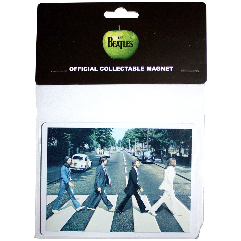 The Beatles - Abbey Road Embossed Fridge magnet - Multicolours
